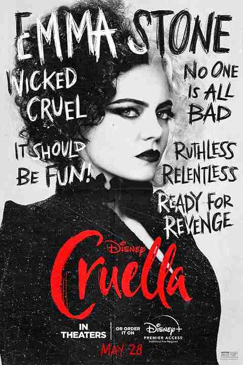 Crudelia character posters
