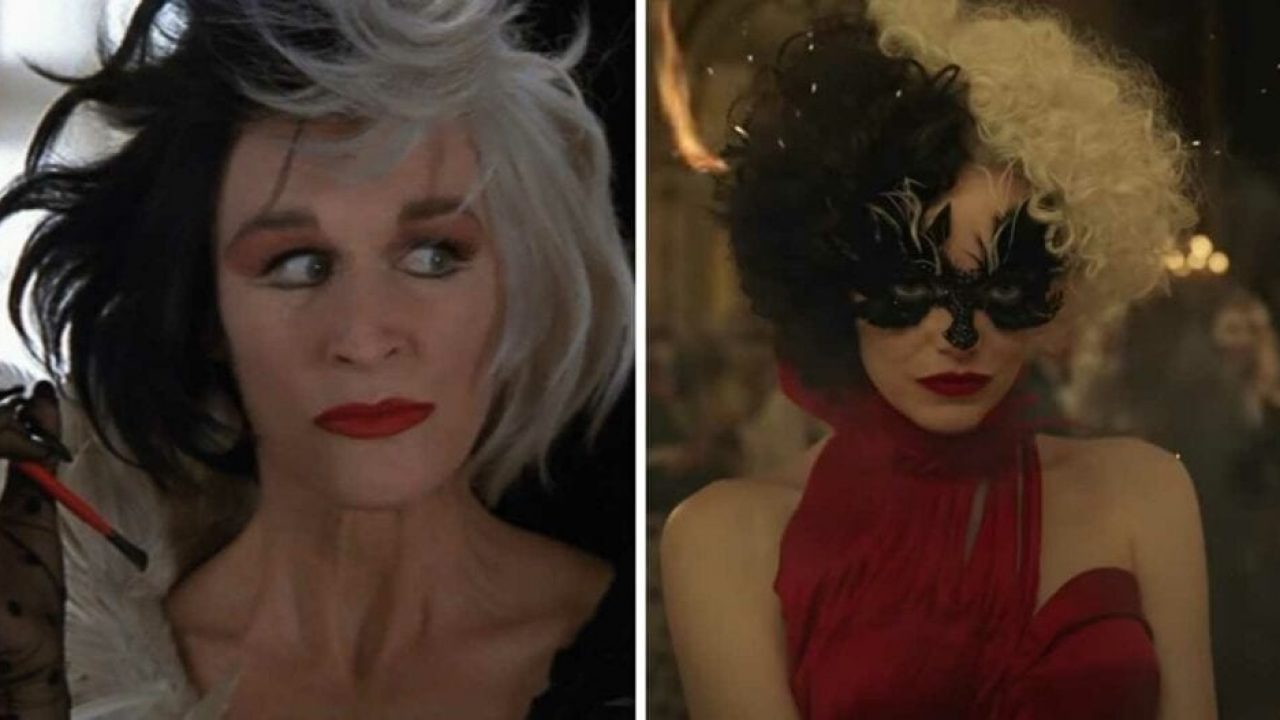 Crudelia, Emma Stone, Glenn Close