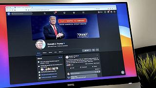 La pagina Facebook di Donald Trump, dopo il suo ban