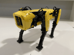 LEGO SPOT: il quadrupede della Boston Dynamics raggiunge i 10000 voti su LEGO Ideas