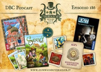 DBC 186: The Red Cathedral, Seed, Top 3 Kickstarter in partenza, EXIT: Le Catacombe della Paura