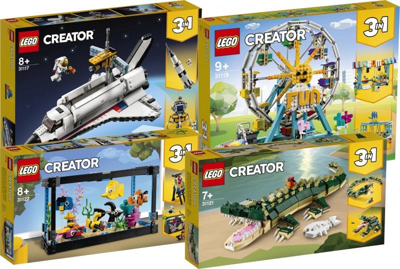 LEGO Creator 3in1, altre immagini dei nuovi set in arrivo per l'estate