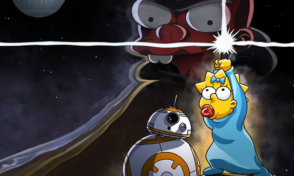 I Simpson: su Disney+ il cortometraggio dedicato a Star Wars