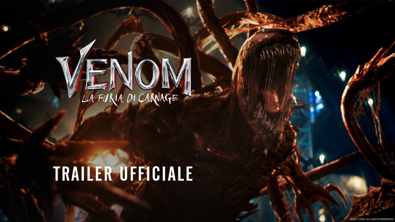 Venom: La Furia Di Carnage – Il trailer ufficiale del film
