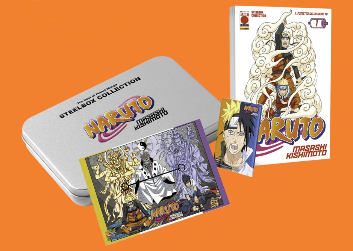 Naruto: in arrivo l'edizione Steelbox del manga di Masashi Kishimoto