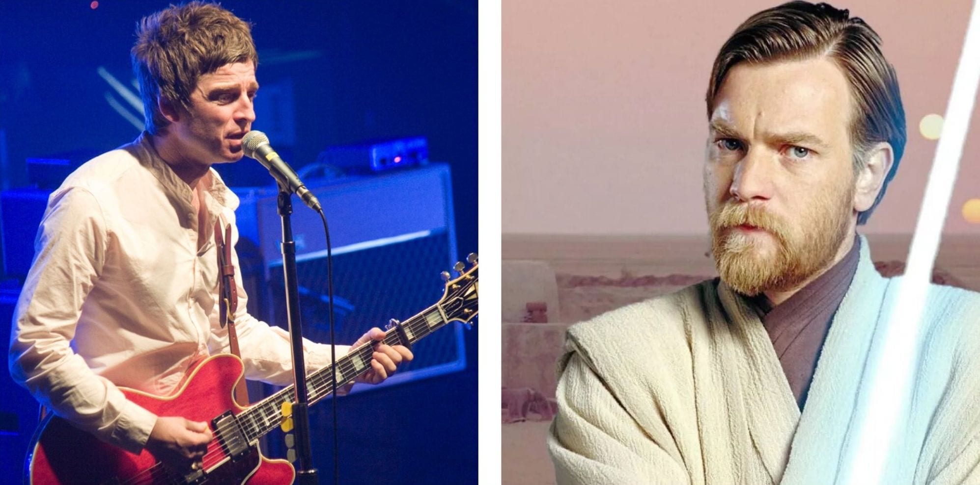 Star Wars: Ewan McGregor ha avuto un duello di “spade laser” con Noel Gallagher