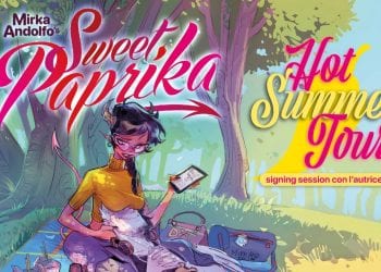 Sweet Paprika: Mirka Andolfo in tour per autografare il fumetto