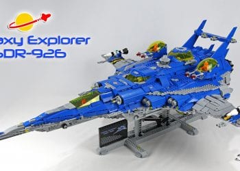 LEGO Galaxy Explorer SDR-926: presentata ufficialmente la MOC Classic Space di Sandro Damiano