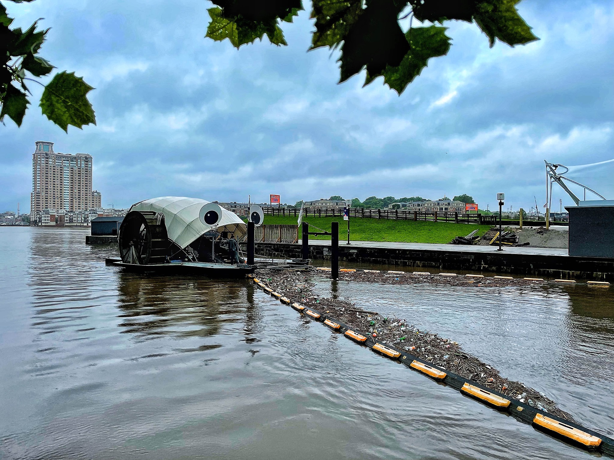 Mr. Trash Wheel combatte le plastiche in Baltimora