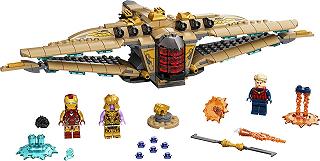 LEGO Marvel Sanctuary II: prime immagini dell’astronave di Thanos 76237 [AGGIORNATO]