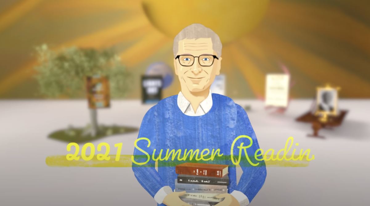 Bill Gates ha consigliato cinque libri da leggere durante l’estate 2021