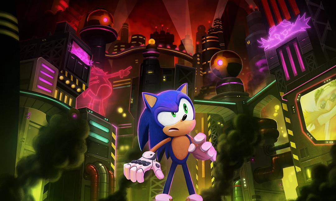 Sonic Prime: ecco le immagini della serie animata di Netflix tratte dai concept art