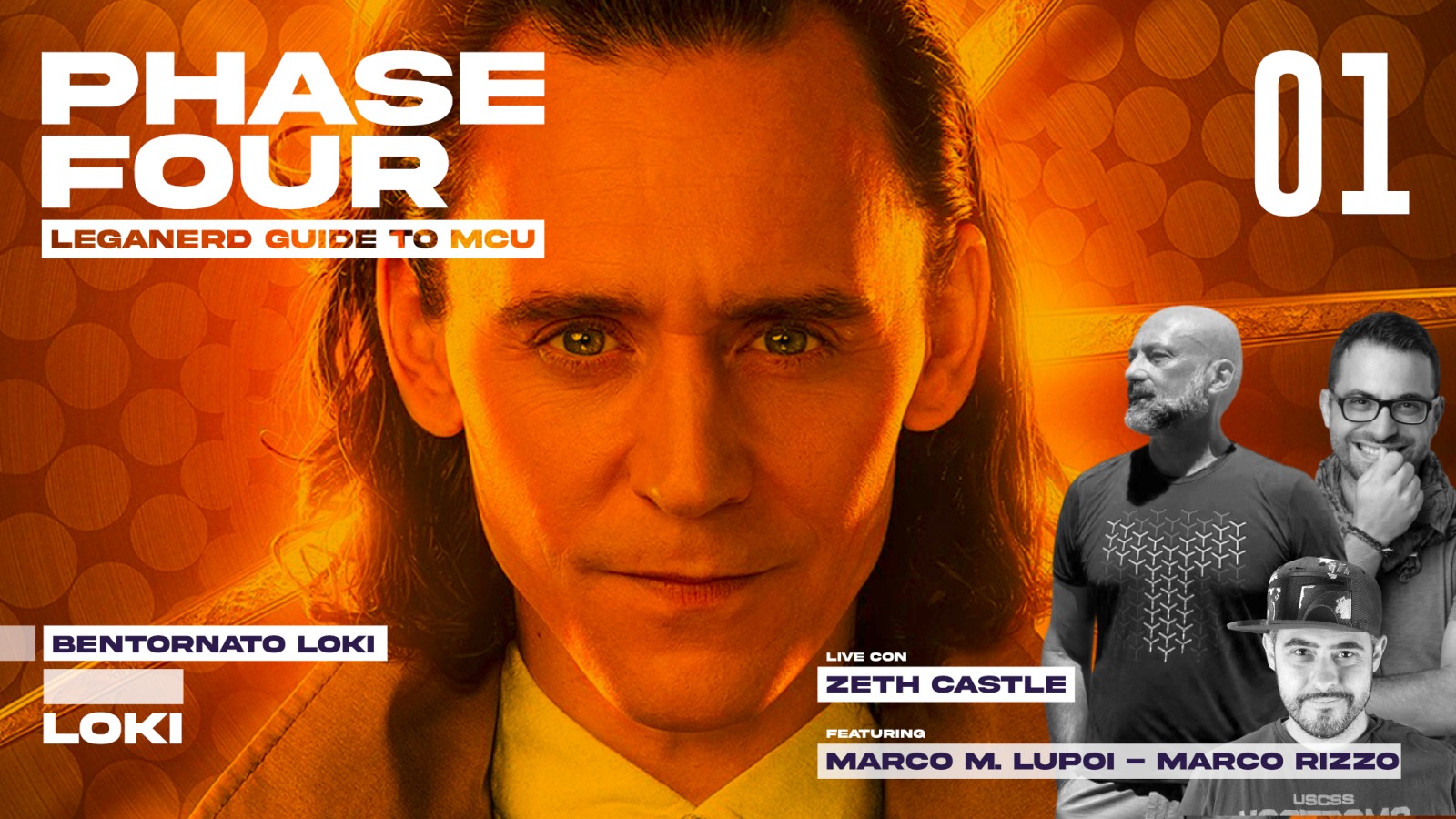 Phase Four Stagione 2 Ep. 01: Bentornato Loki – con Marco M. Lupoi e Marco Rizzo