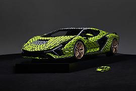 LEGO Lamborghini Sián: svelato il modello Technic a grandezza reale