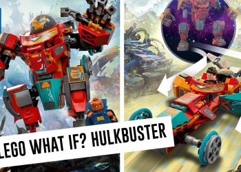 LEGO Marvel What If...? La Hulkbuster si trasforma in auto!