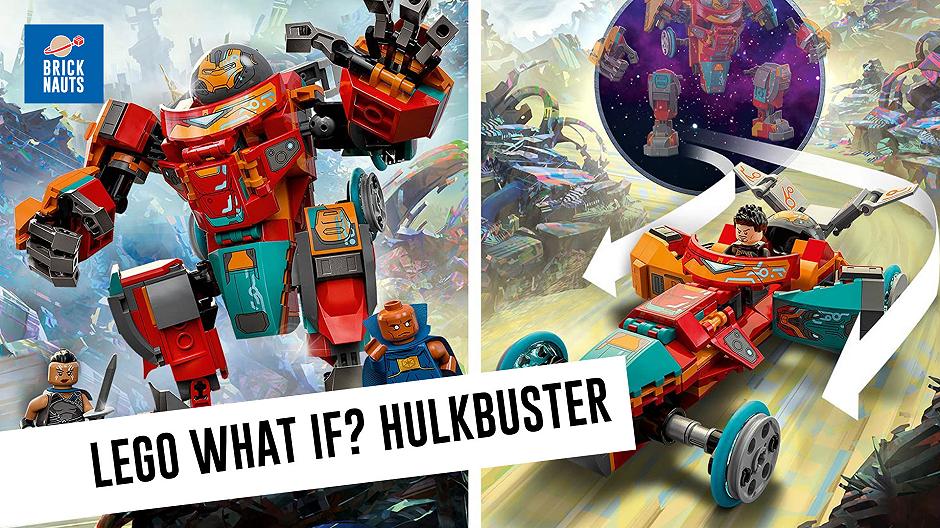 LEGO Marvel What If…? La Hulkbuster si trasforma in auto!