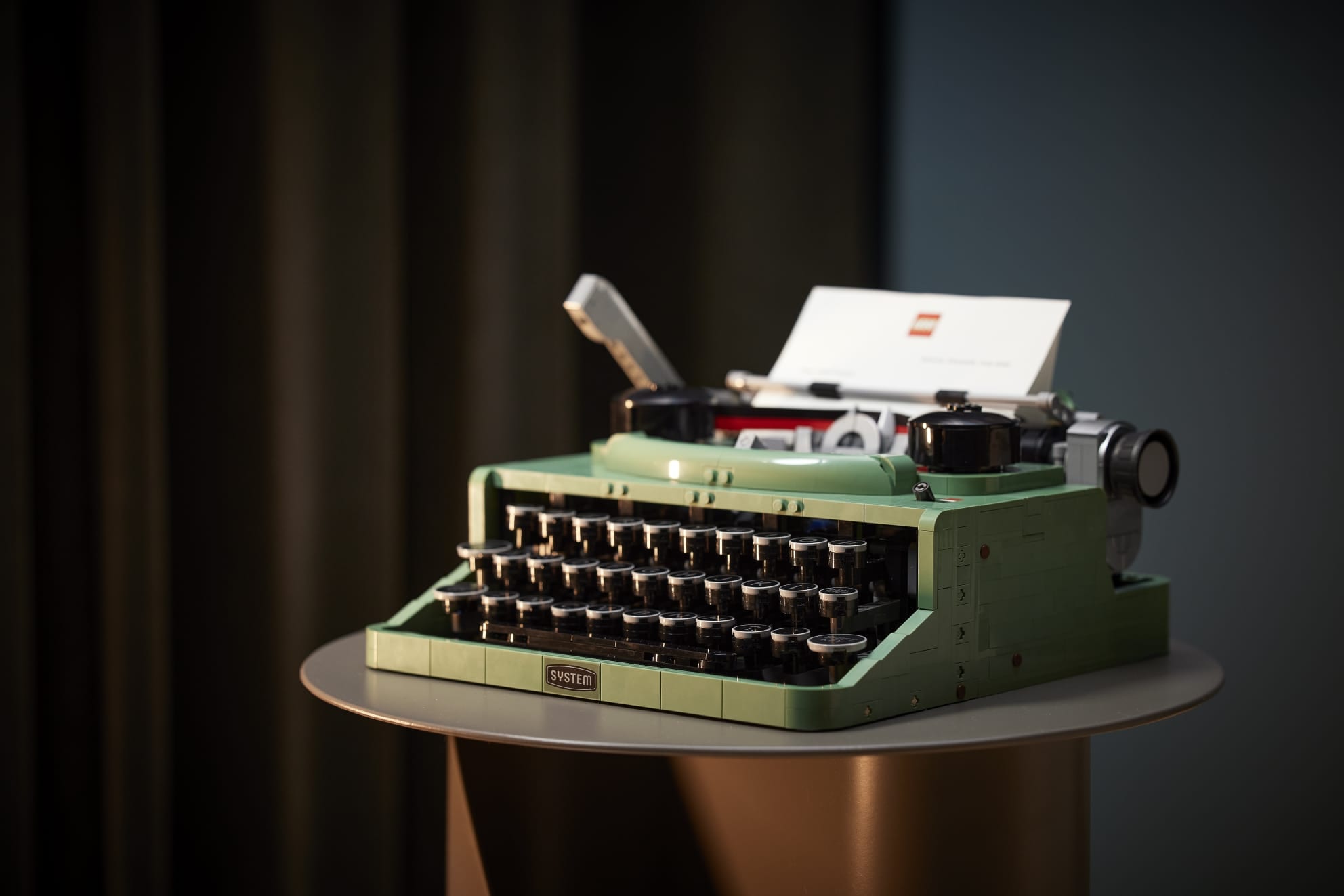 LEGO Ideas Typewriter, svelata la tanto attesa macchina da scrivere vintage 21327
