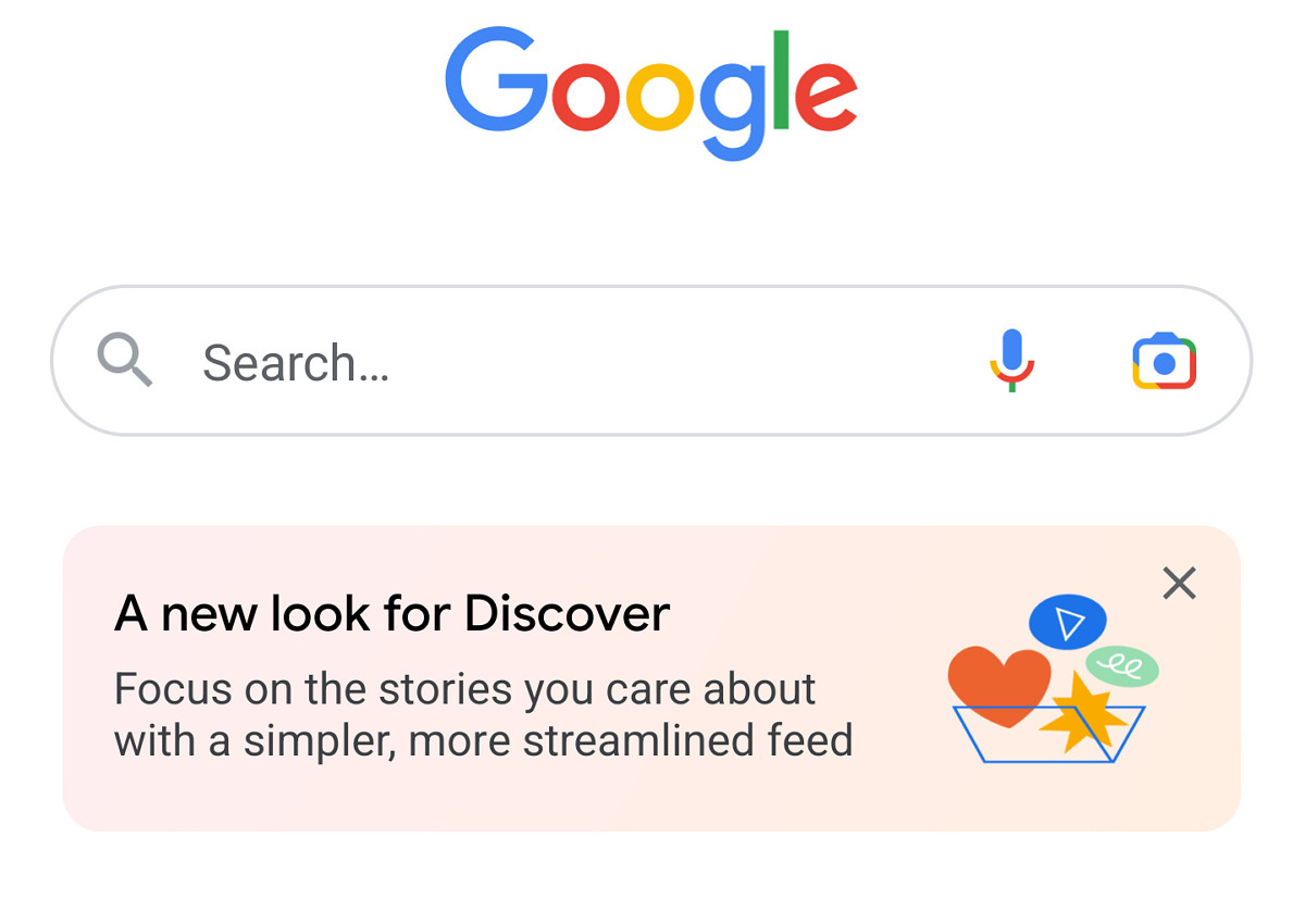 Android 12 beta: Google Discover ha un nuovo look e la funzione News Showcase