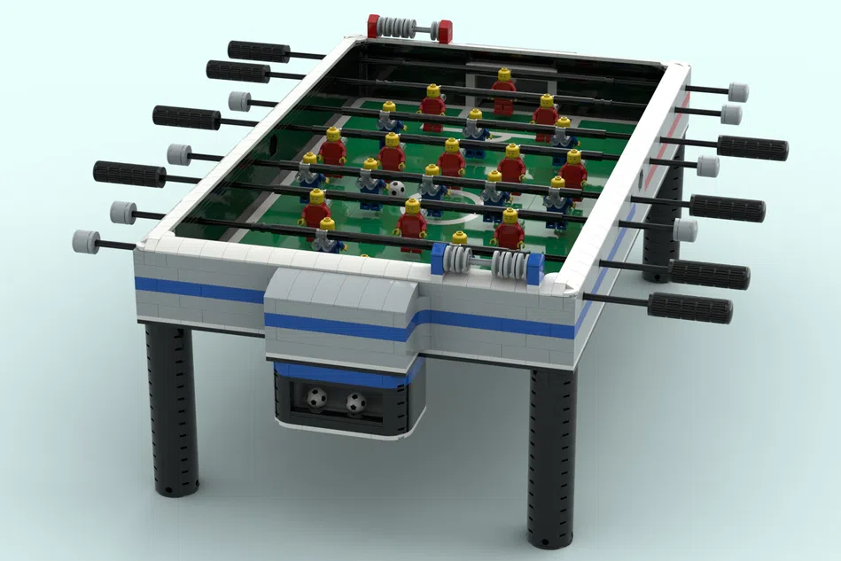 lego foosball table