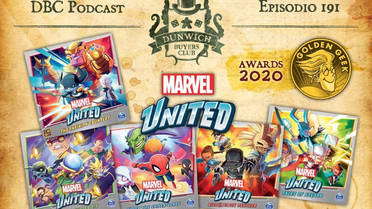 DBC 191: Golden Geek Awards & Speciale Marvel United