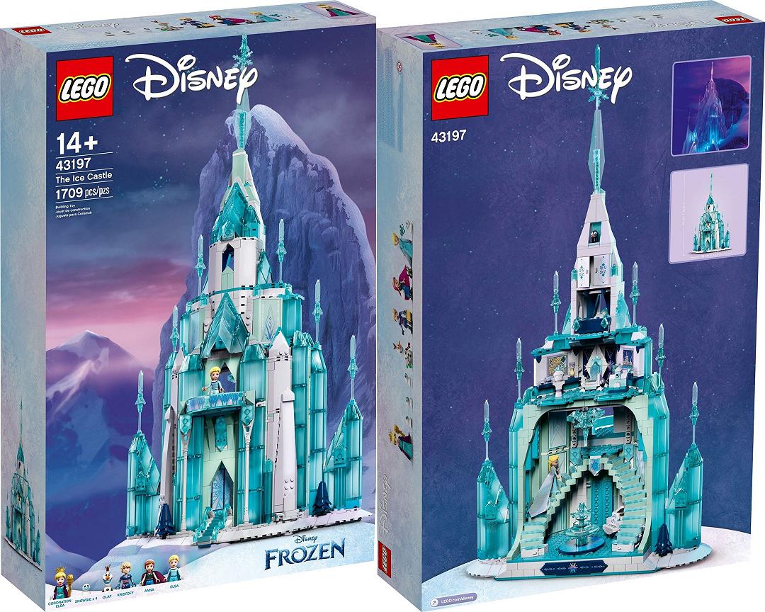 LEGO Ice Castle, svelato il castello di Elsa 43197 tratto dal film Frozen