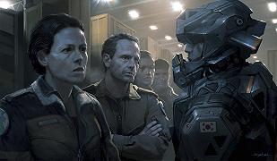 Alien 5: i concept art del film mai fatto mostrano Ripley e Hicks