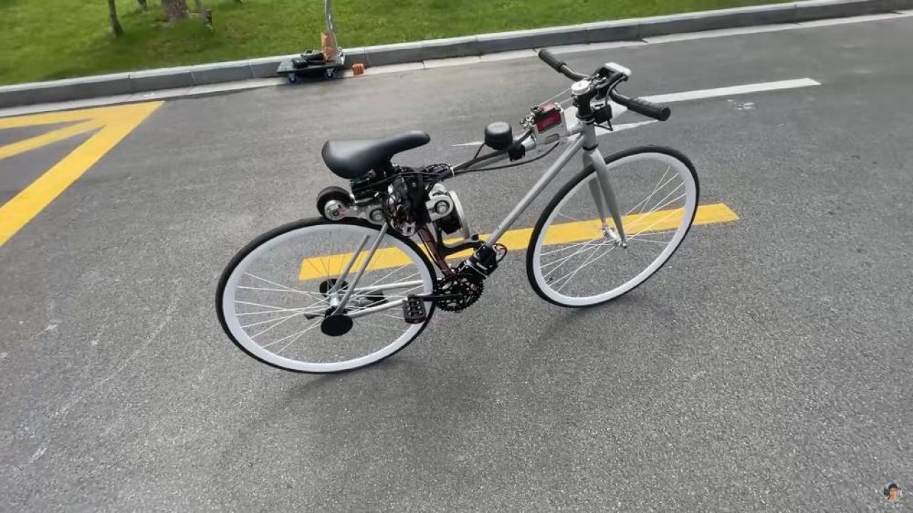 bicicletta autobilanciante