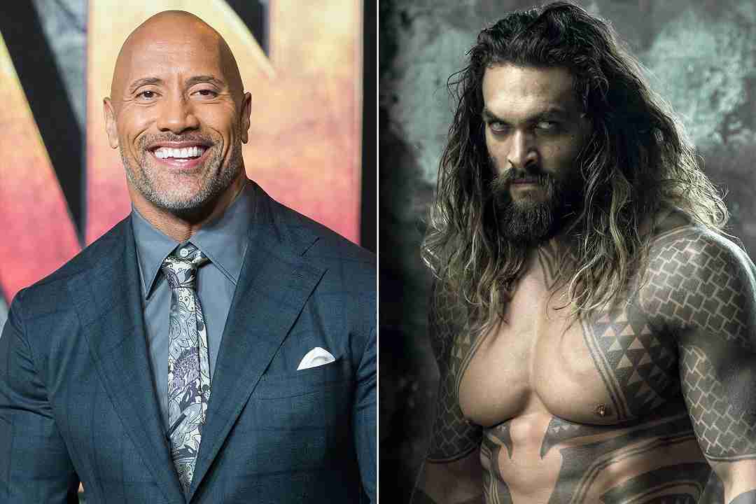 Jason Momoa, Dwayne Johnson