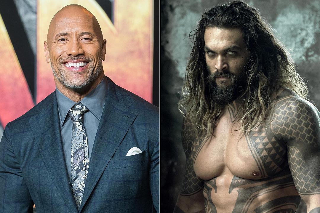 Jason Momoa vuole fare un film con Dwayne Johnson