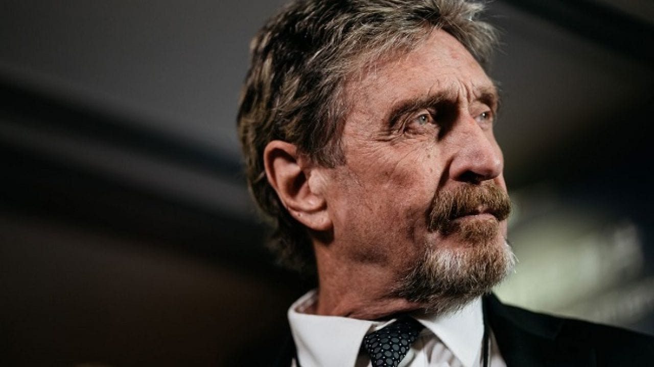 John McAfee: la moglie condivide la presunta lettera di suicidio