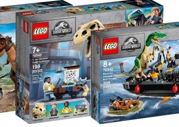 LEGO Jurassic World: svelati quattro nuovi set in arrivo quest'anno
