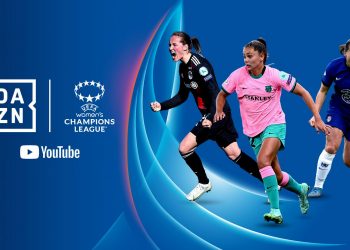 Dazn e YouTube siglano un accordo per la Champions League femminile