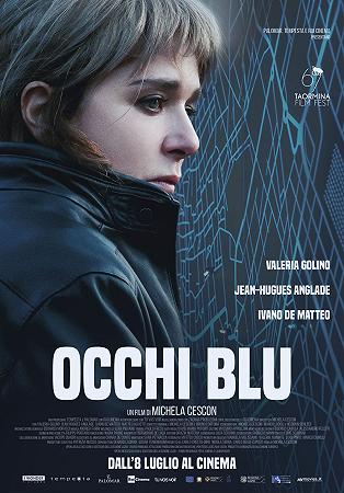 occhi blu poster