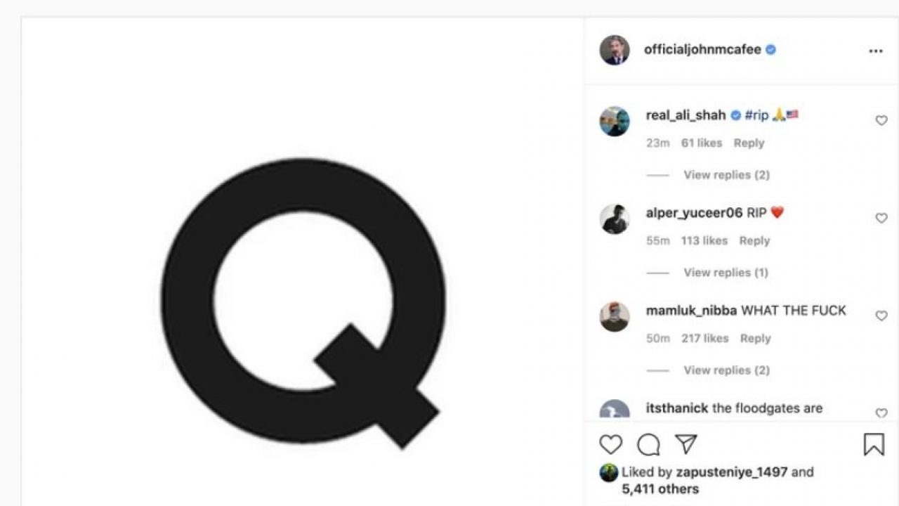 John McAfee e l’ultimo post su Instagram dopo la morte