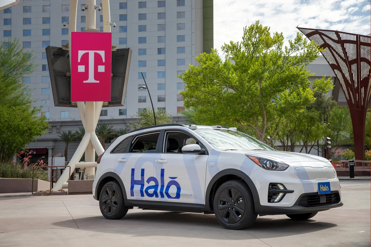 Halo porterà a Las Vegas dei taxi elettrici comandati da remoto grazie al 5G