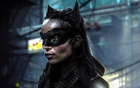 The Batman: Zoe Kravitz col costume di Catwoman in una fan art suggestiva