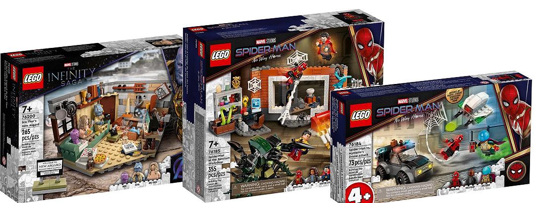 LEGO Spider-Man, presentati i tre nuovi set del film No Way Home