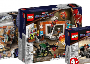 LEGO Spider-Man, presentati i tre nuovi set del film No Way Home