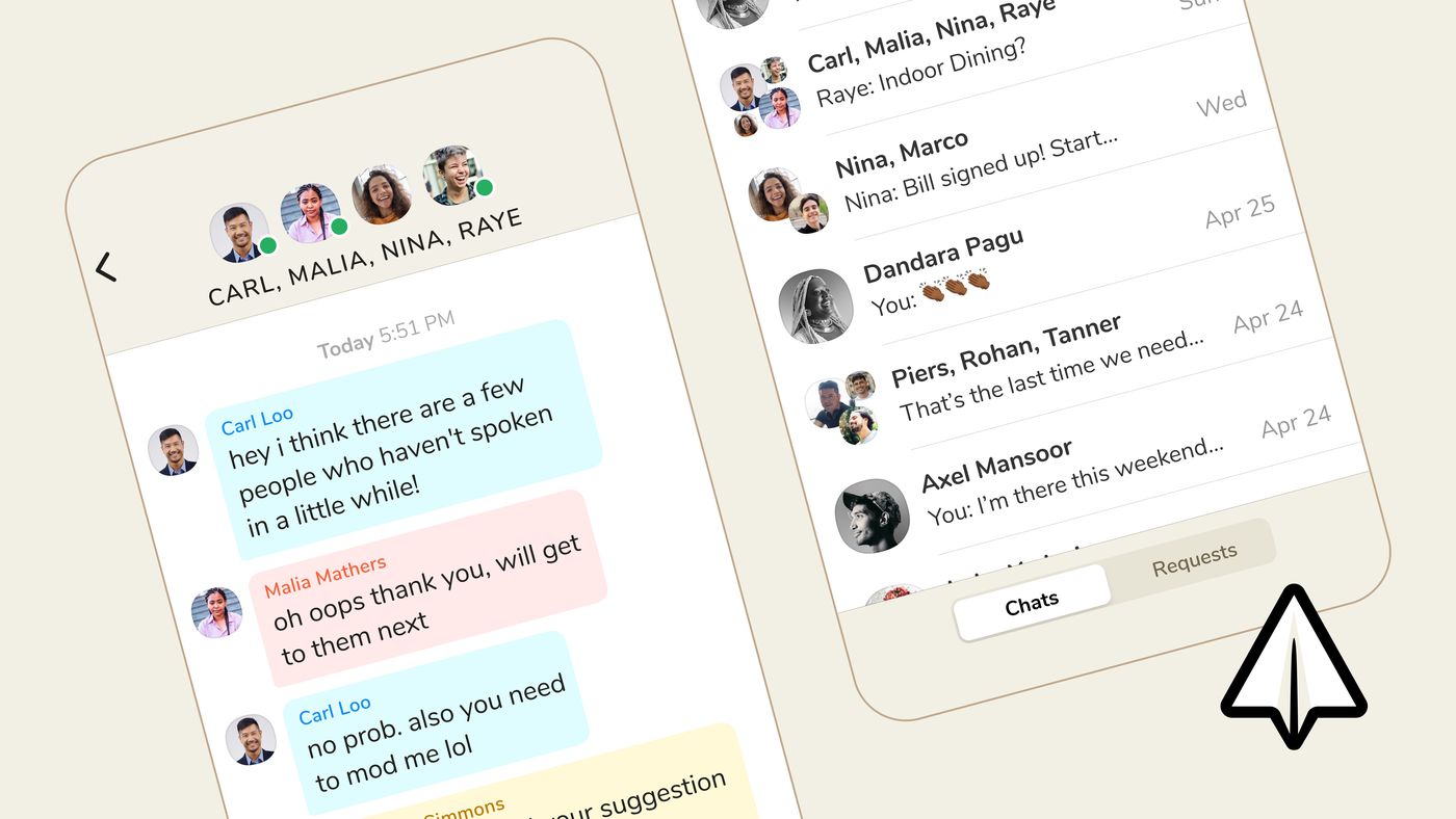 Clubhouse lancia ufficialmente Backchannel su Android e iOS