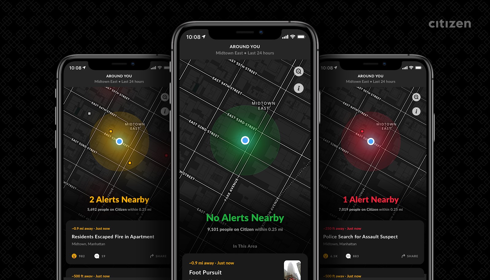 Citizen è l’app che paga per streamare crimini ed emergenze a New York