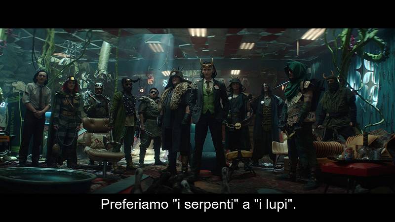 Loki - serpenti contro lupi