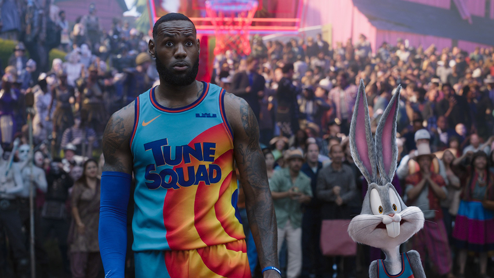 Space Jam LeBron James Bugs Bunny