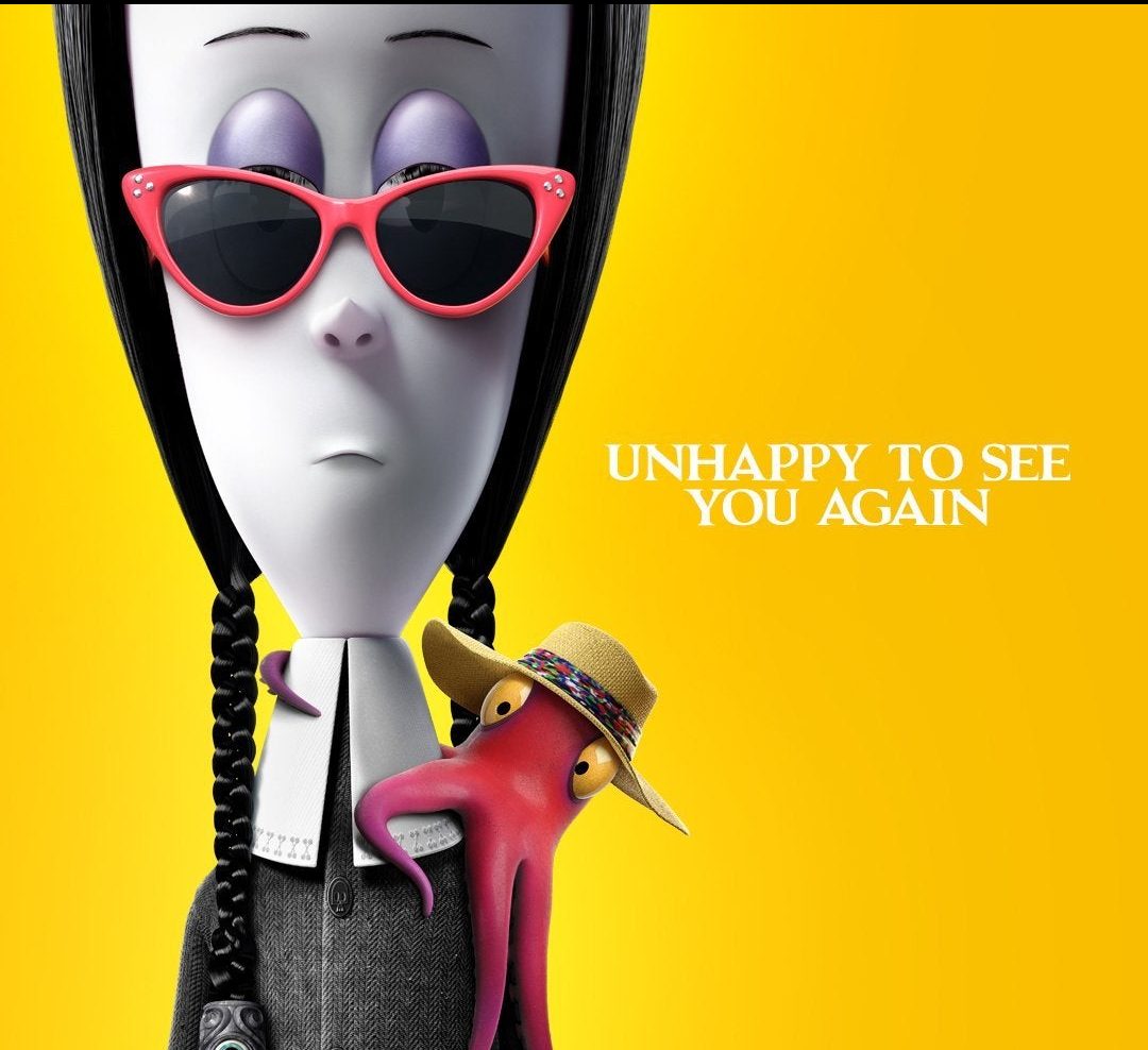La Famiglia Addams 2: i character poster del film d'animazione