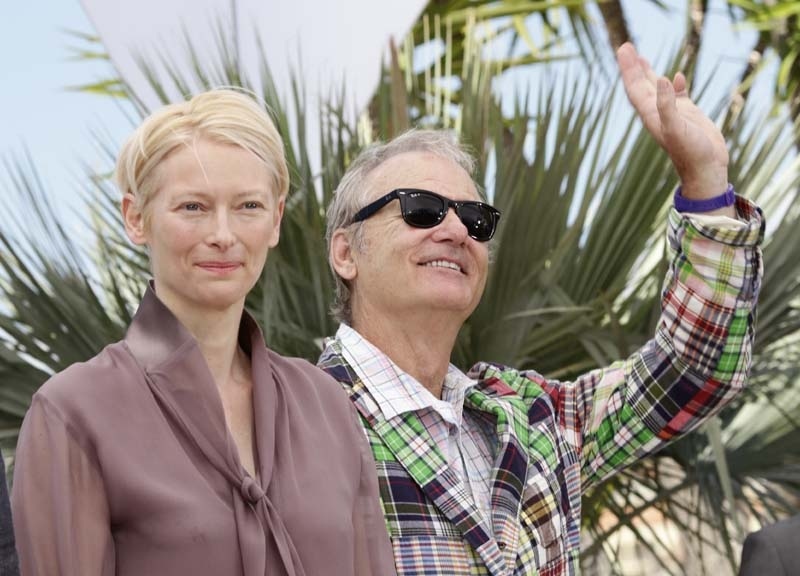 bill-murray, Tilda Swinton, Wes Anderson