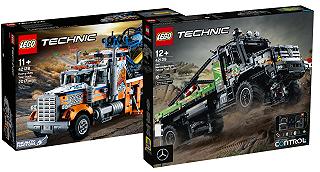 LEGO Technic Autogru e Mercedes Zetros Trial Truck, presentati i due nuovi set