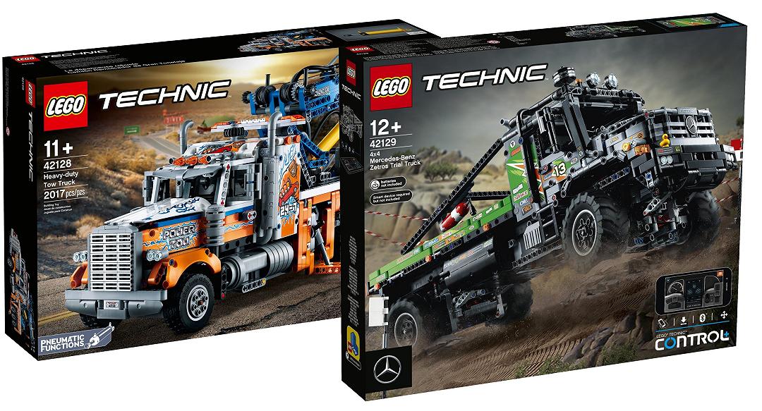 LEGO Technic Autogru e Mercedes Zetros Trial Truck, presentati i due nuovi set