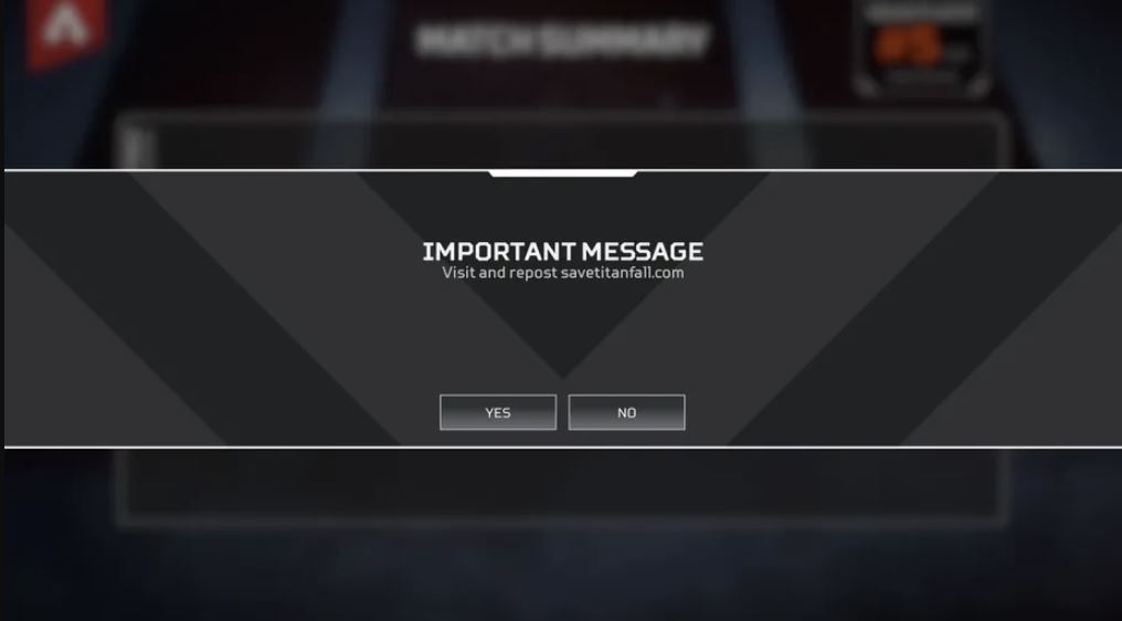 Apex Legends in balia degli hacker, ma per una ‘giusta causa’: “Salvate Titanfall”