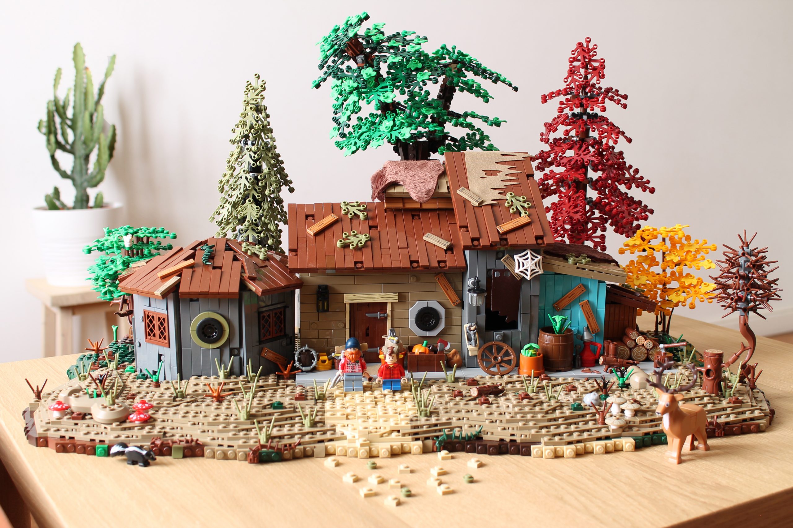 LEGO Sweet Tooth, il rifugio di Gus ricreato da Andrea Lattanzio