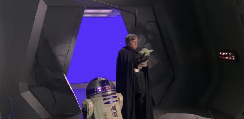 Disney Gallery, Luke Skywalker, Mark Hamill, The Mandalorian