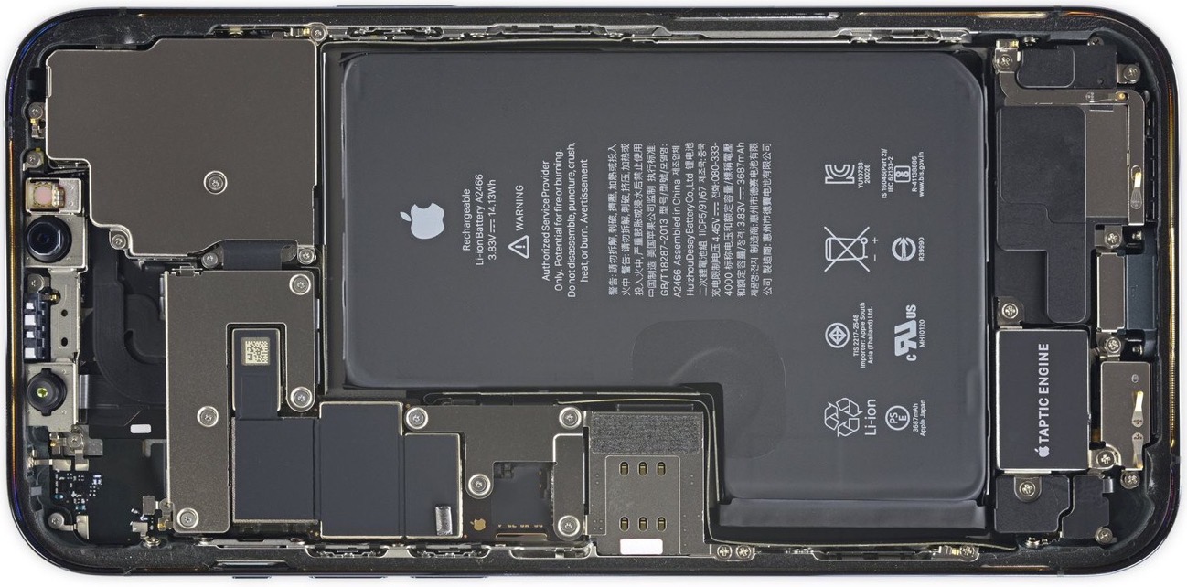 Apple: in futuro componenti più piccoli per avere batterie più grandi e maggiore autonomia